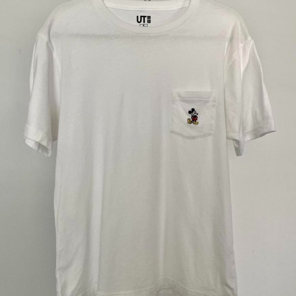 Vintage Mickey Mouse white short sleeve t-shirt